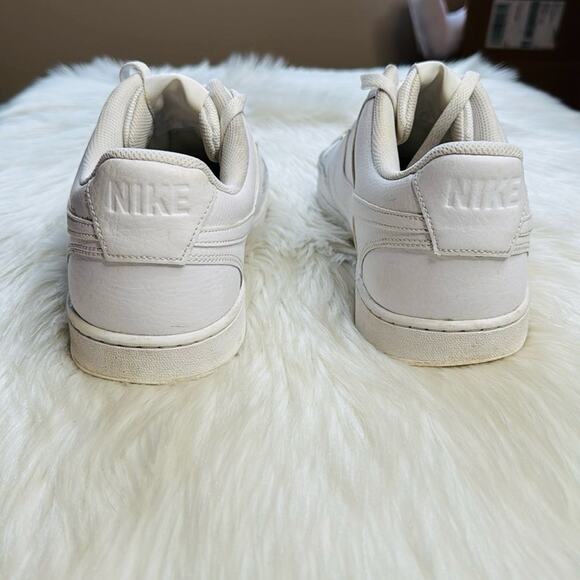 Nike Court Vision Low Triple White Sneakers - Picture 5 of 9